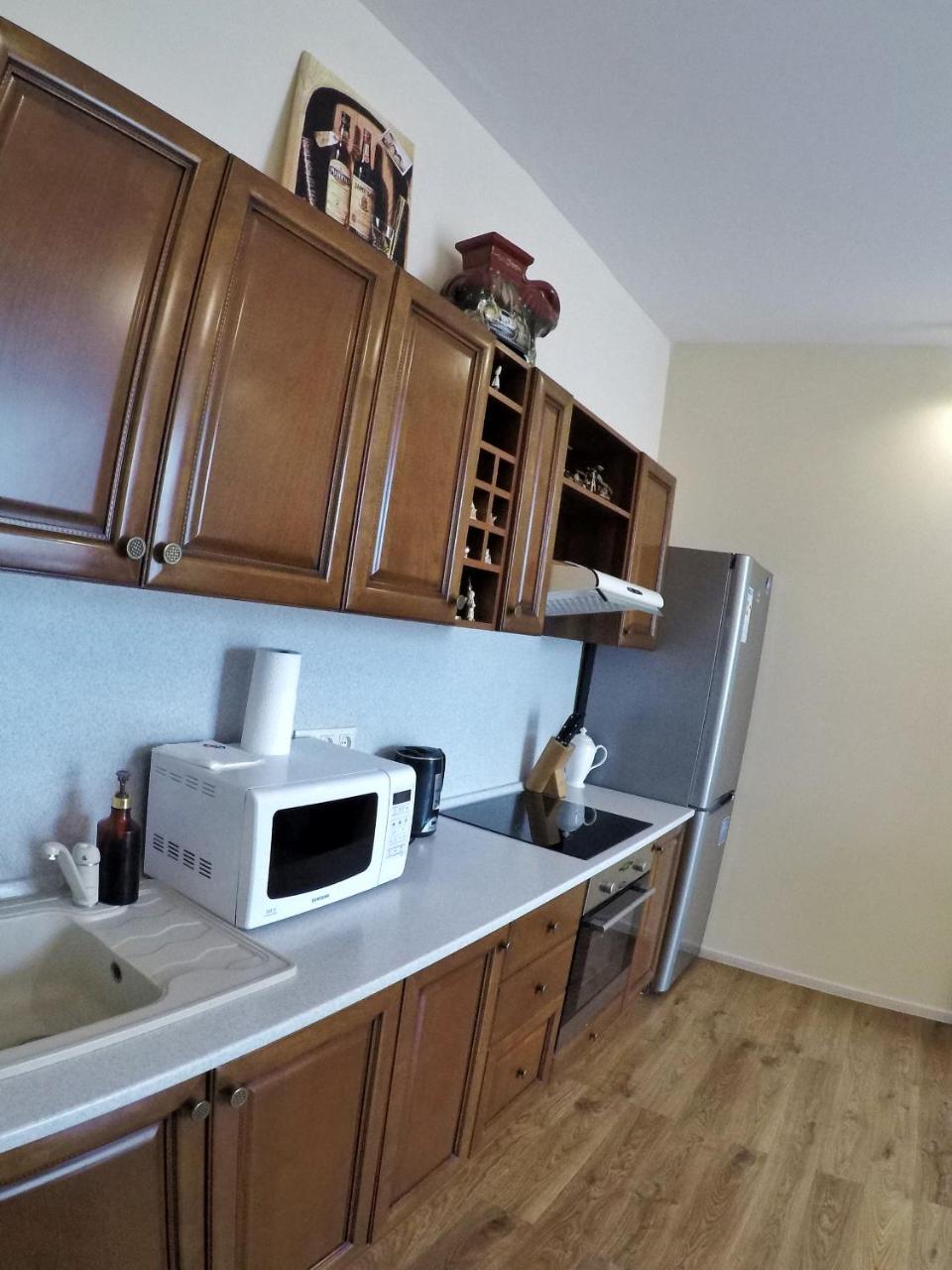 Apartment On Dragomirova เคียฟ ภายนอก รูปภาพ